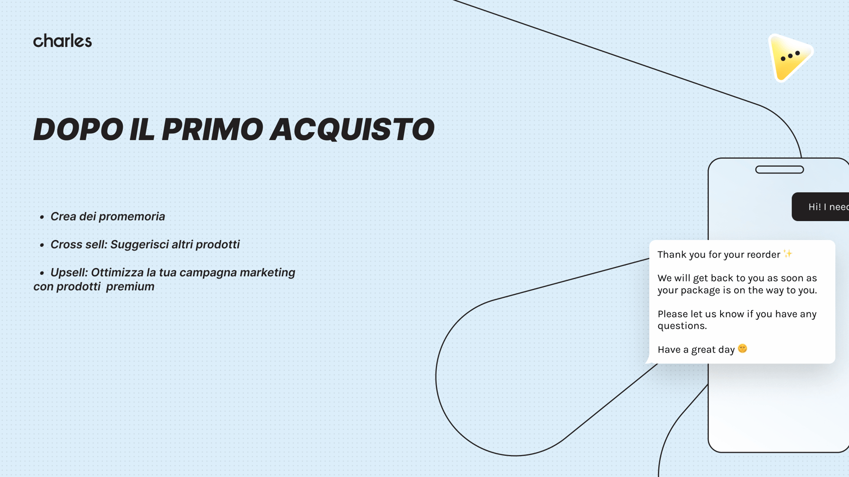 Dopo il primo acquisto